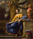 Vouet Simon Allegorical Portrait of Anna of Austria as Minerva  - Hermitage